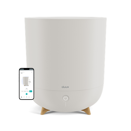 Duux | Smart Humidifier | Neo | Water tank capacity 5 L | Suitable for rooms up to 50 m² | Ultrasonic | Humidification capaci...