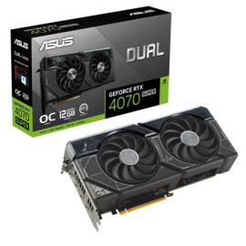 Asus | Dual GeForce RTX 4070 SUPER OC Edition 12GB GDDR6X Gaming | NVIDIA | 12 GB | GeForce RTX 4070 SUPER | GDDR6X | HDMI po...