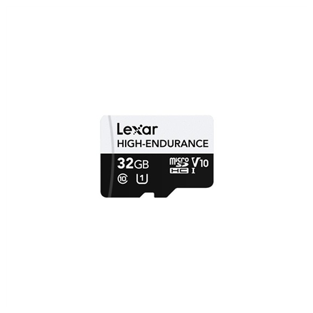 Lexar | Flash Memory Card | High-Endurance | 32 GB | microSDHC | Flash memory class UHS-I