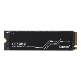 Kingston | SSD | KC3000 | 2048 GB | SSD form factor M.2 2280 | SSD interface PCIe 4.0 NVMe M.2 | Read speed 7000 MB/s | Write...