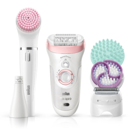 Braun Epilator Silk-épil Beauty Set 9 9/985 BS Operating time (max) 50 min Bulb lifetime (flashes) Not applicable Number of p...
