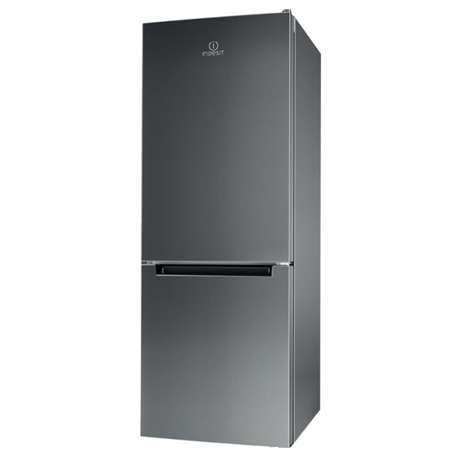 INDESIT | Refrigerator | LI6 S2E X | Energy efficiency class E | Free standing | Combi | Height 158.8 cm | Fridge net capacit...