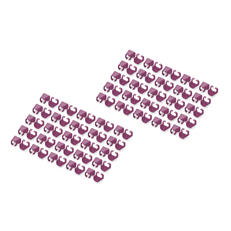 Digitus | Color clips for Patch cable | A-CC-MG | Magenta