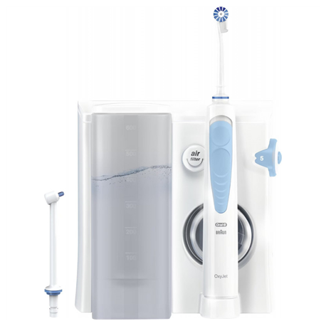 Oral-B Dental Irrigator | OxyJet MD20 | 600 ml | Number of heads 2 | White