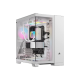 Corsair Dual Chamber PC Case | iCUE LINK 6500X RGB | White | Mid Tower | Power supply included No | ATX